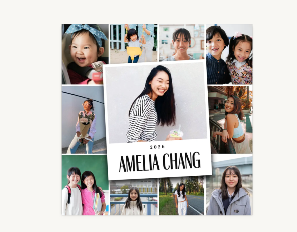 Journey to 18 Hardcover Photo Book by Mixbook graduation gifts for her